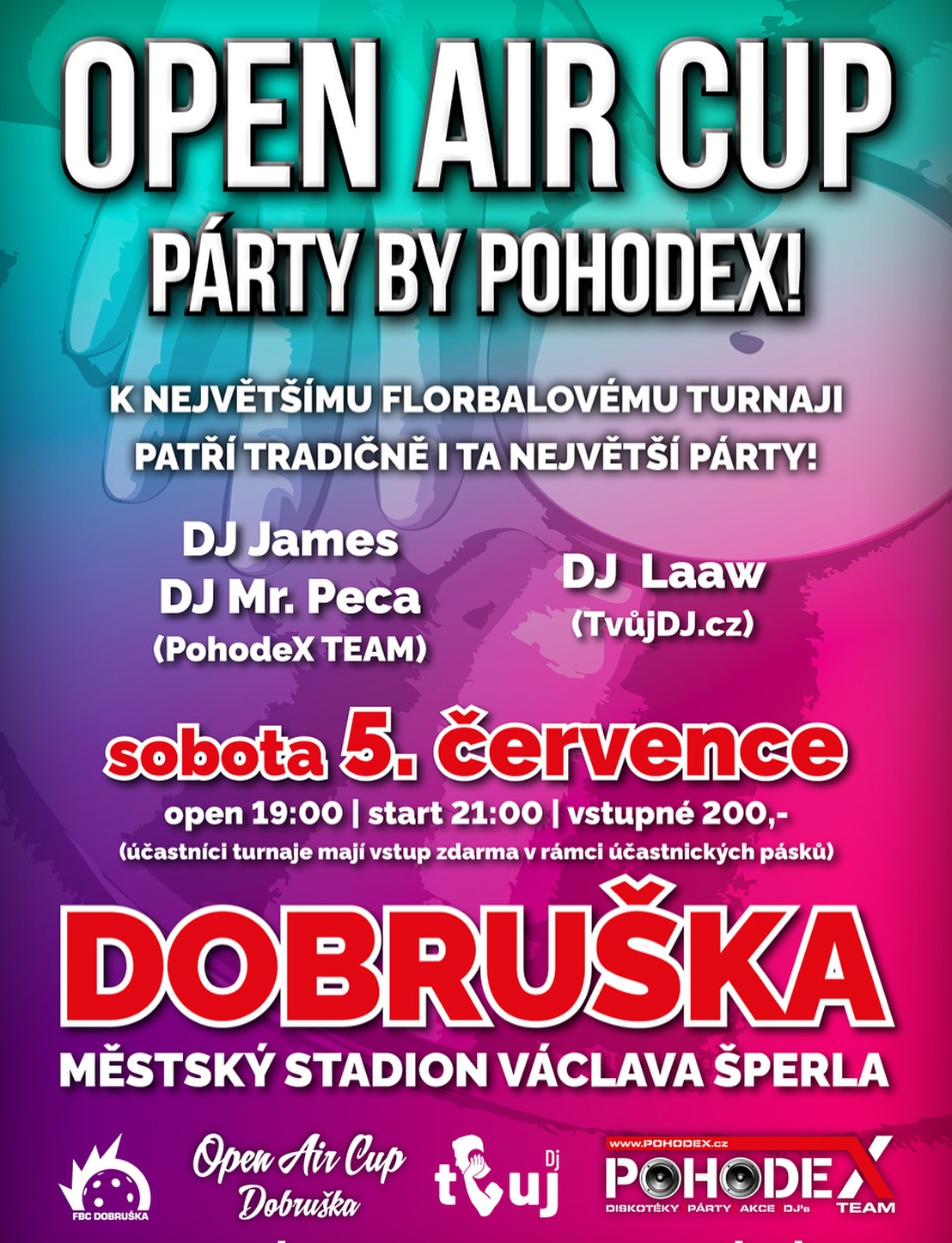 Photo by Open Air Cup Dobruška in Městský Stadion Václava Šperla v Dobrušce with @pohodex.team, and @jolandy_dka.